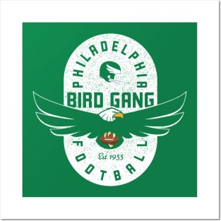 Philadelphia Eagles Bird Gang Posters and Art